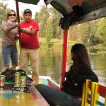-Xochimilco - Isla de las munecas - Prova del remo